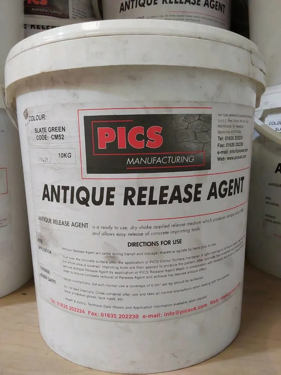 Pattern Imprinted Concrete - Release Agent - Image 4