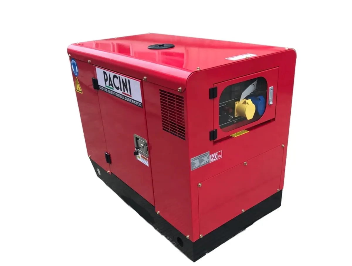 PACINI 12.5KVA Silent Diesel Generator - Image 1