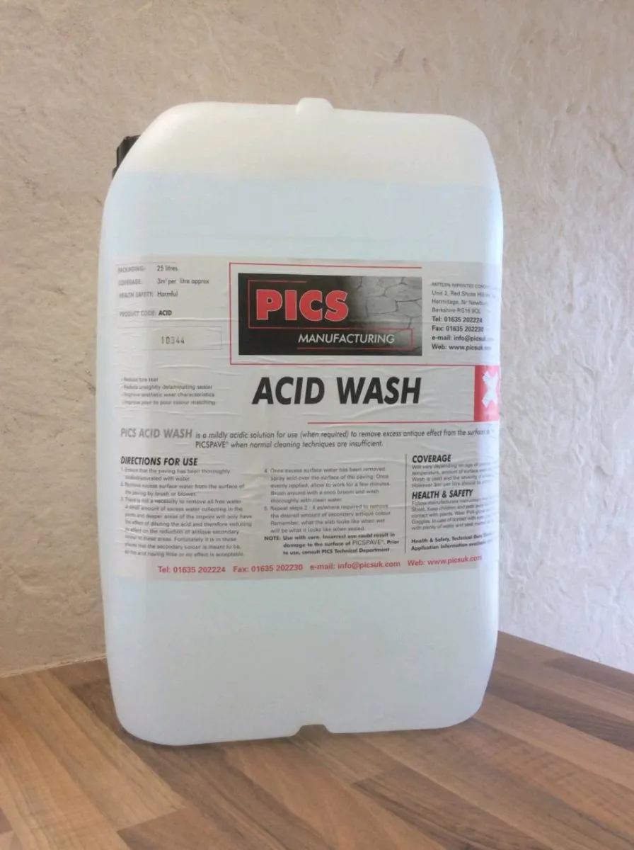 Pattern Imprinted Concrete - Acid Wash