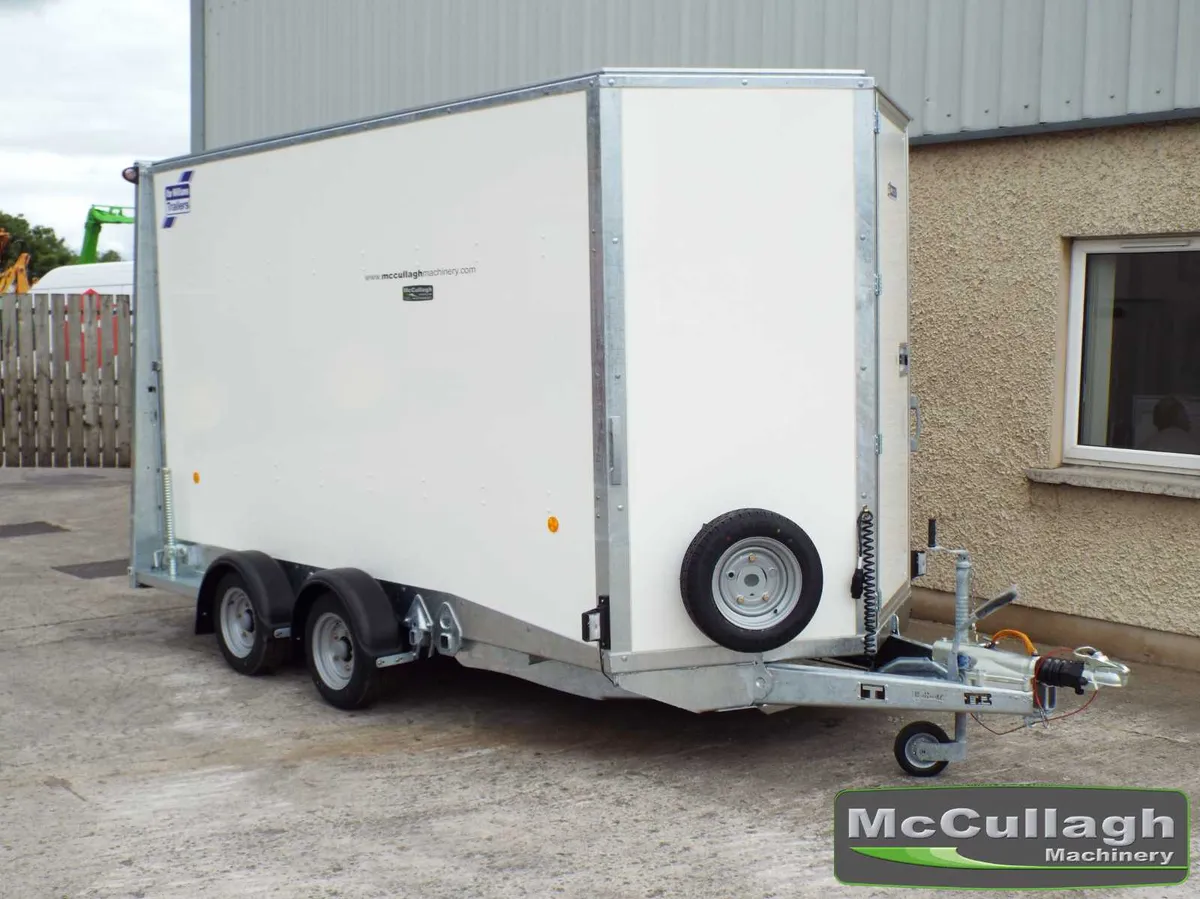 New Ifor Williams BV126 12ft x 6ft Box Van - Image 1