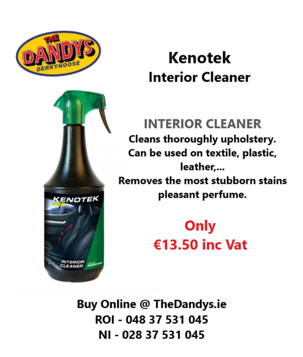 Kenotek - Auto Detailing Range at The Dandys