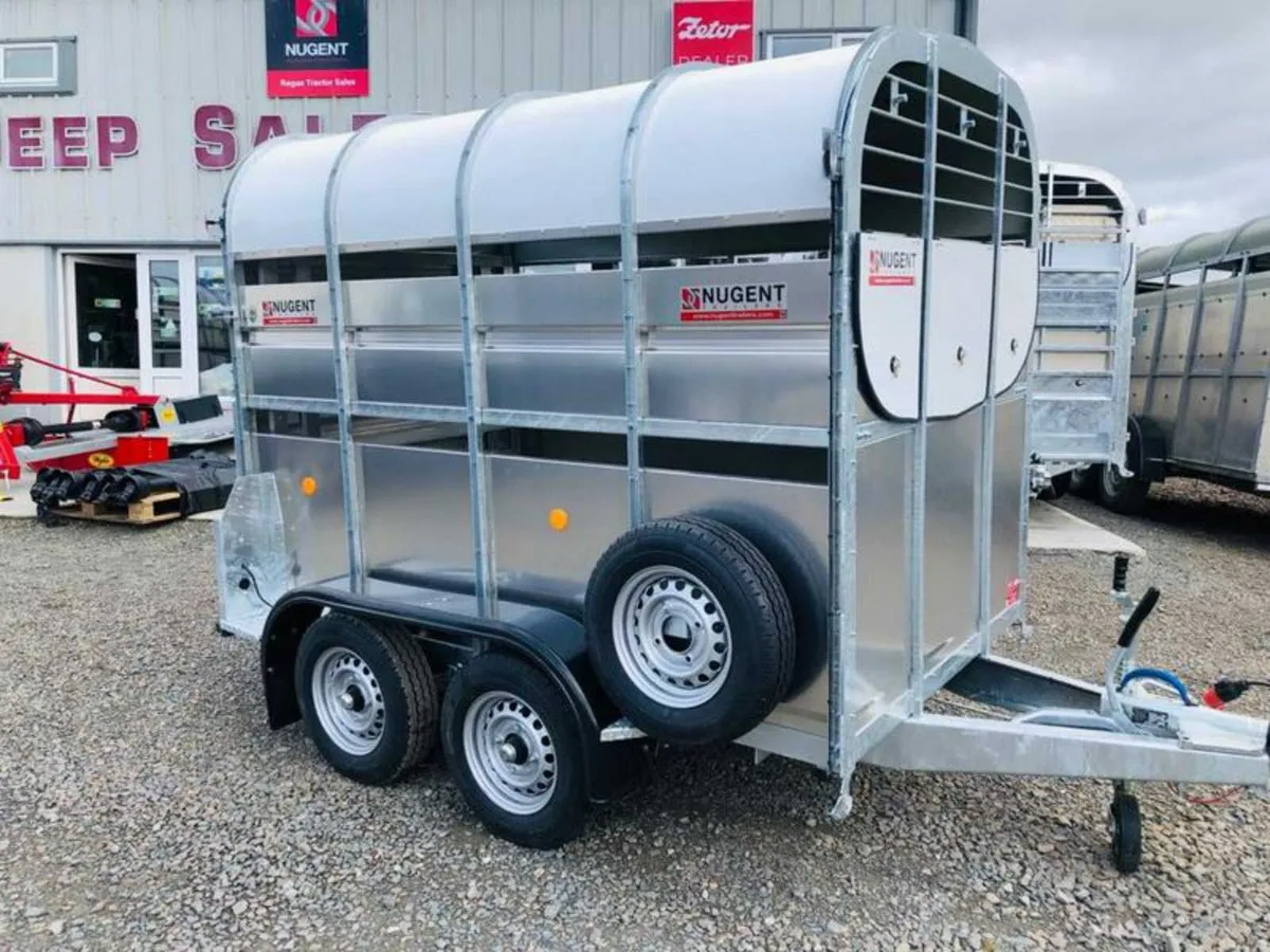 Nugent 8x5 Cattle Trailer - Image 1