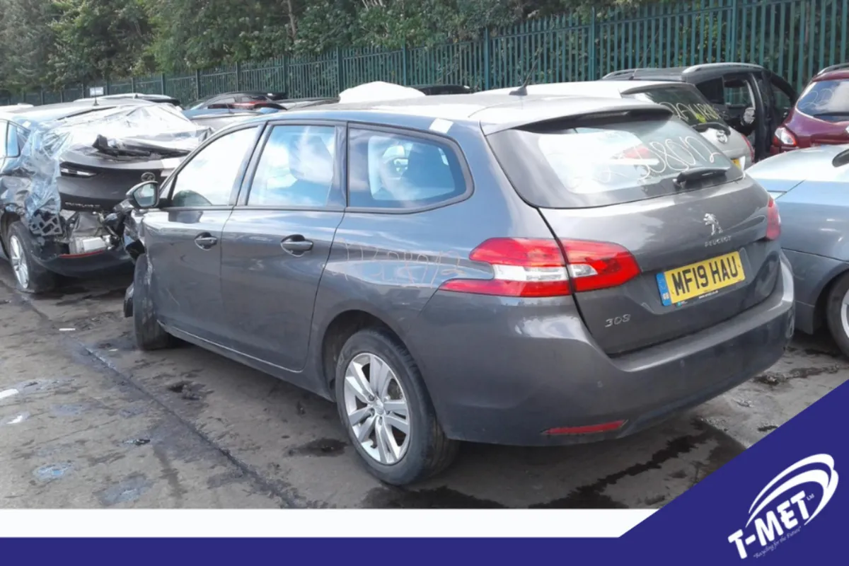 Peugeot 308, 2019 BREAKING FOR PARTS - Image 1