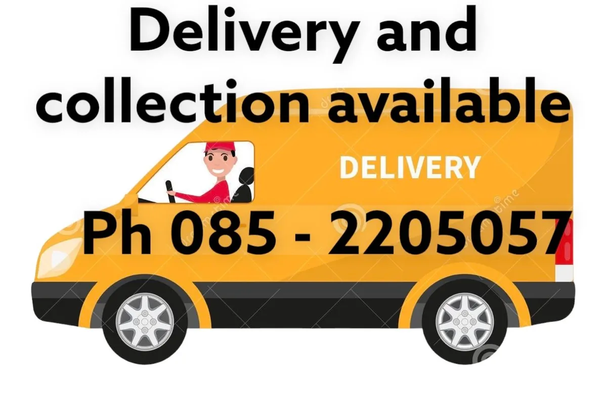Delivery and collection service available
