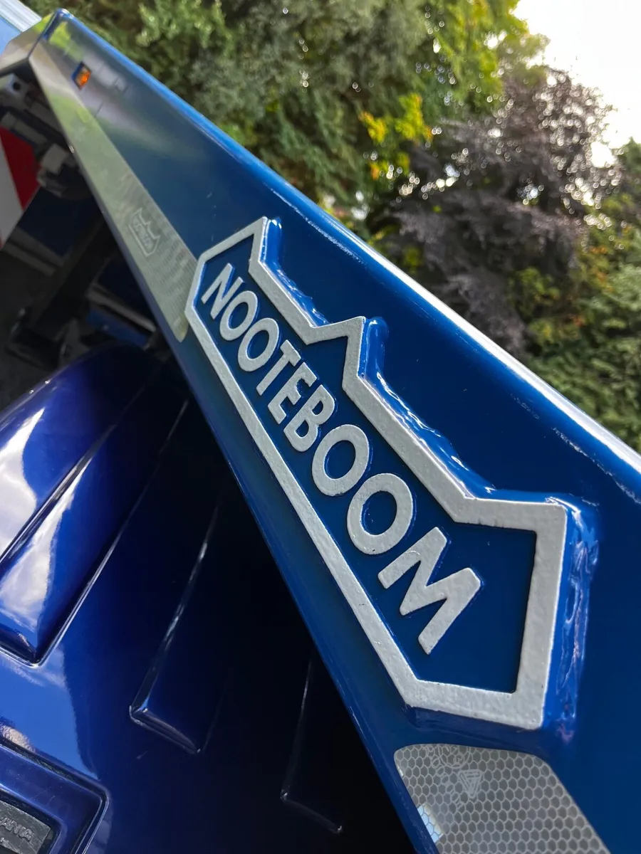 New nooteboom 4axle extendable