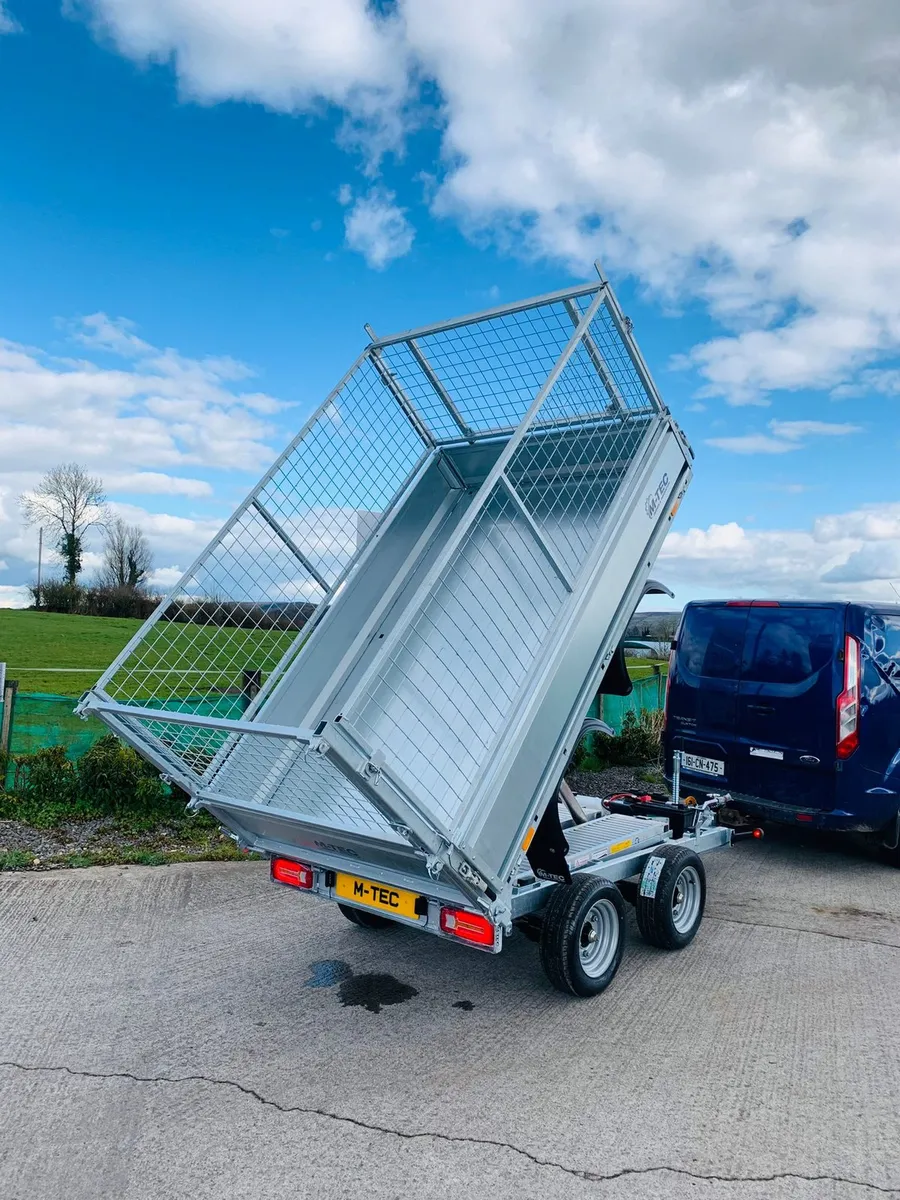 M Tec Tipper Trailer 8 x 5