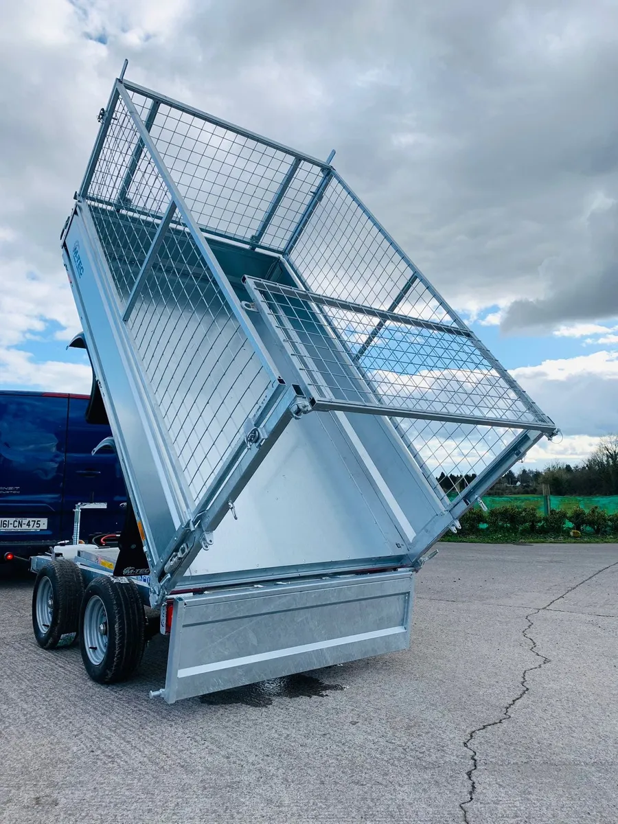 M Tec Tipper Trailer 8 x 5 - Image 3