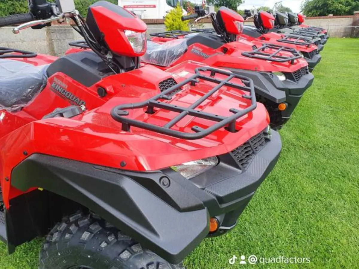 NEW SUZUKI KINGQUAD SALE ORDER YOUR 2024 SUZUKI - Image 2