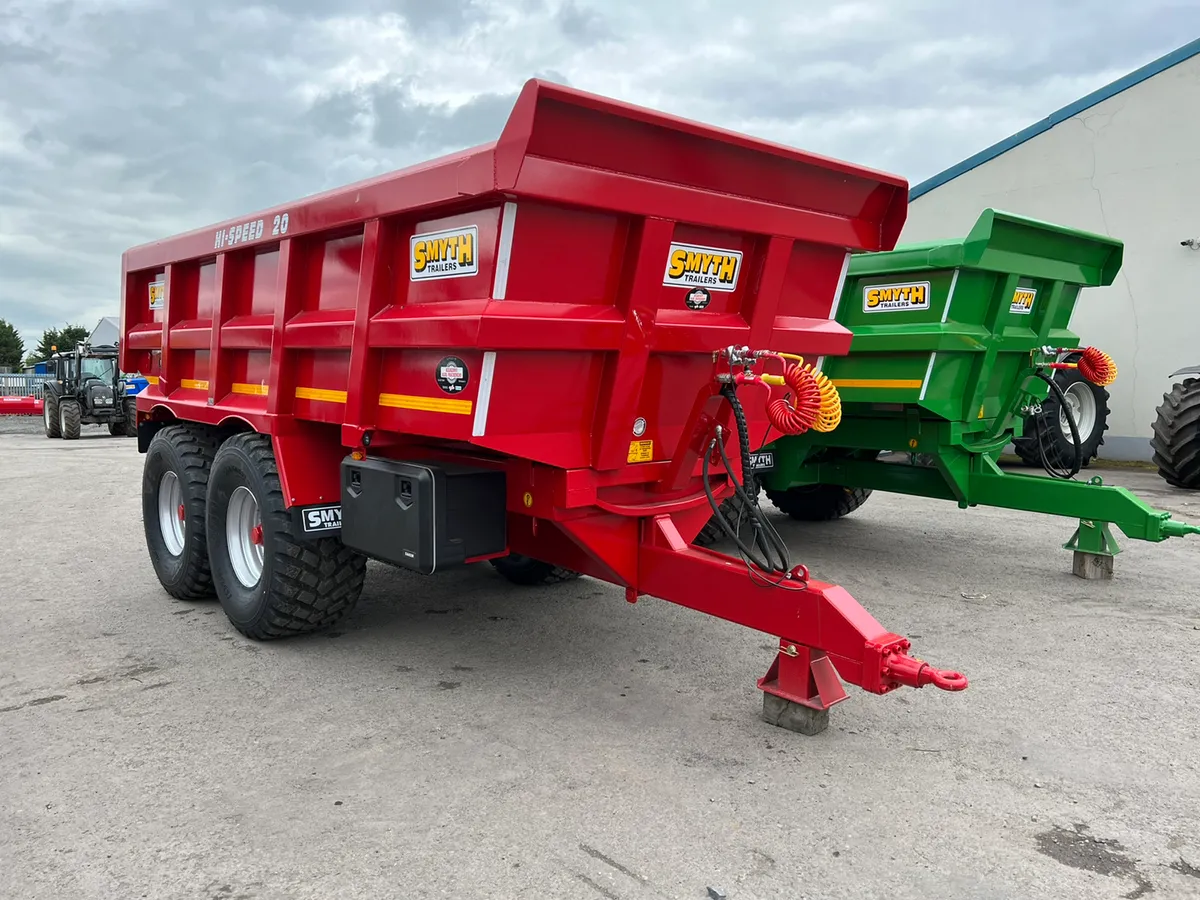 New Smyth 16T & 20T Dump Trailers Available - Image 3