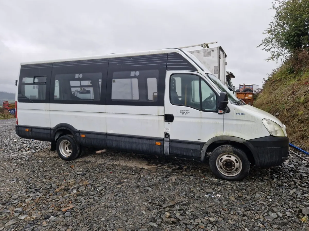 2008 automatic Iveco daily mini bus breaking parts