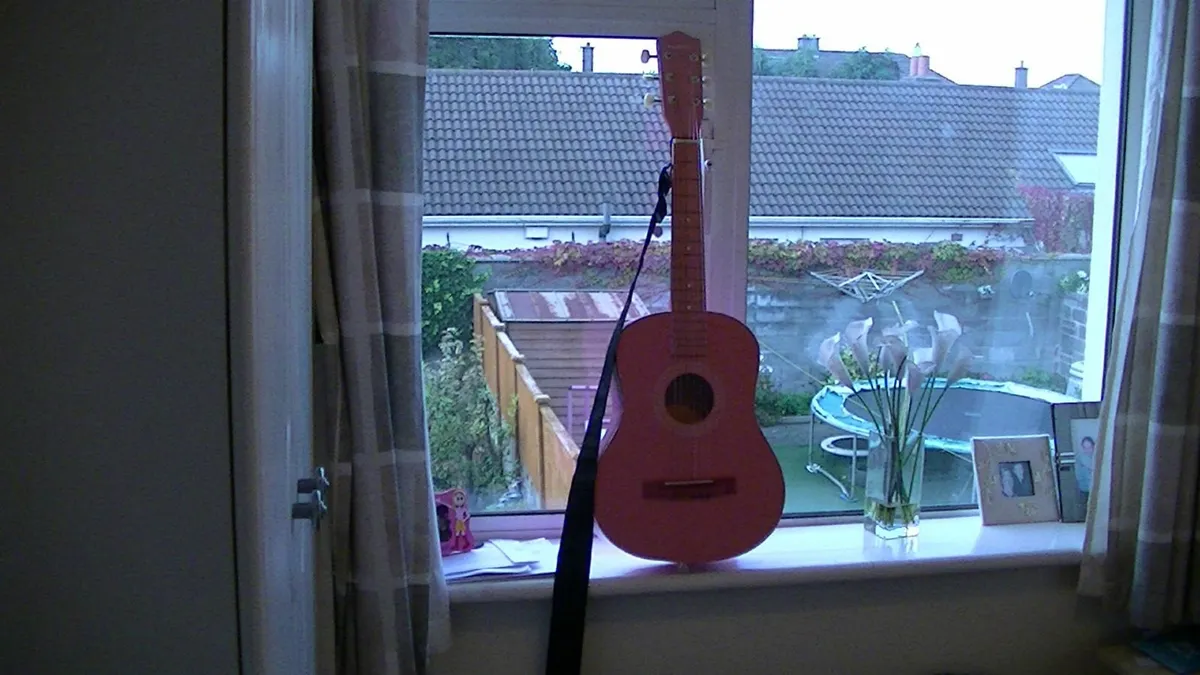 RoyalSound Pink Child's Guitar