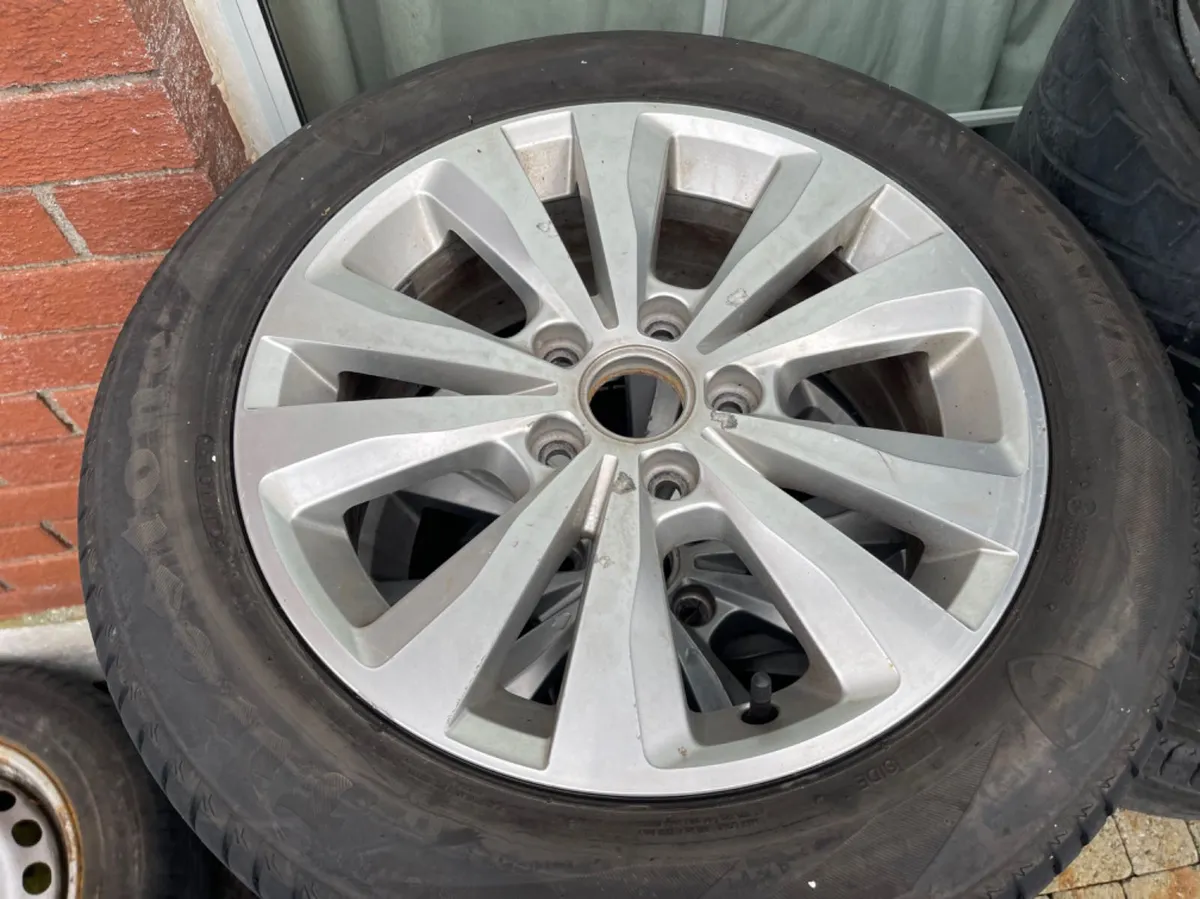 16” vw golf alloys full set