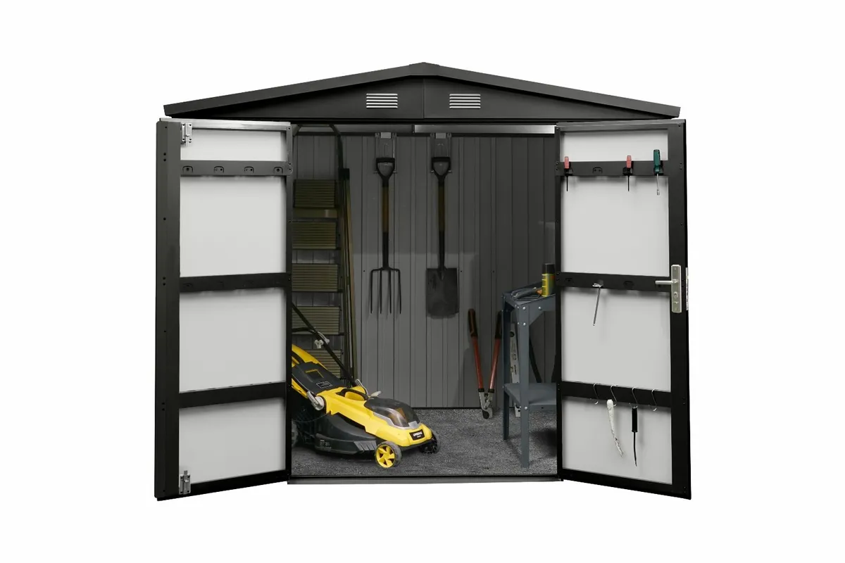 Premium Apex 8ft x 6ft Shed - Image 4