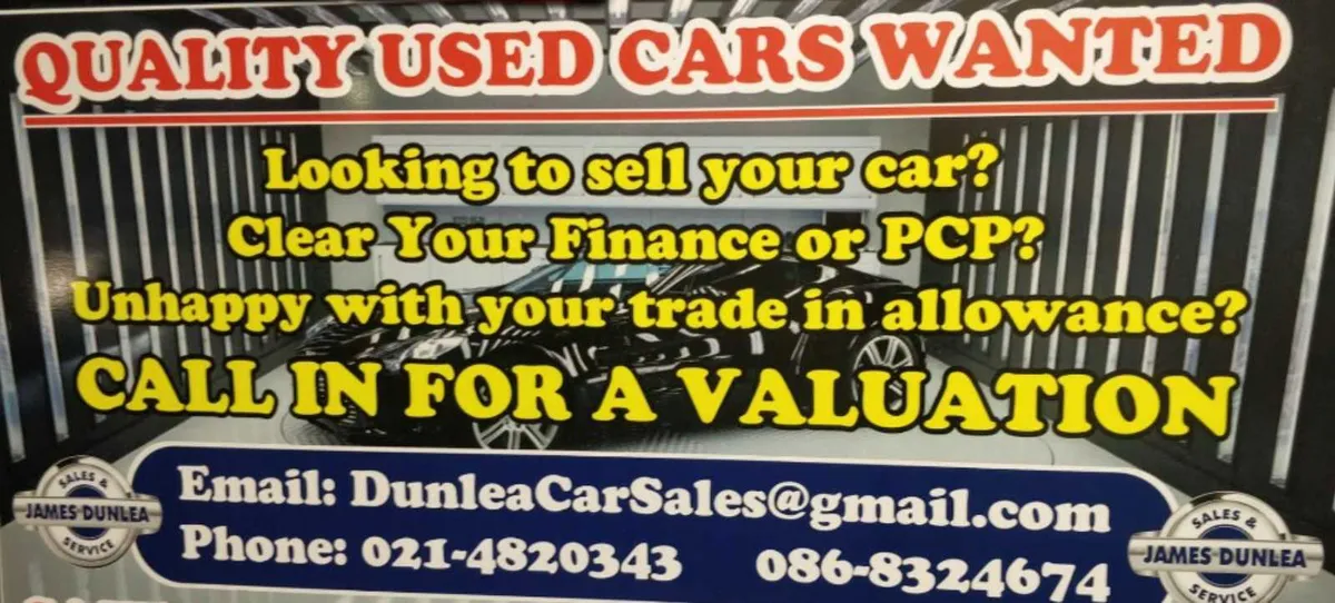 QUALITY USED CARS WANTED