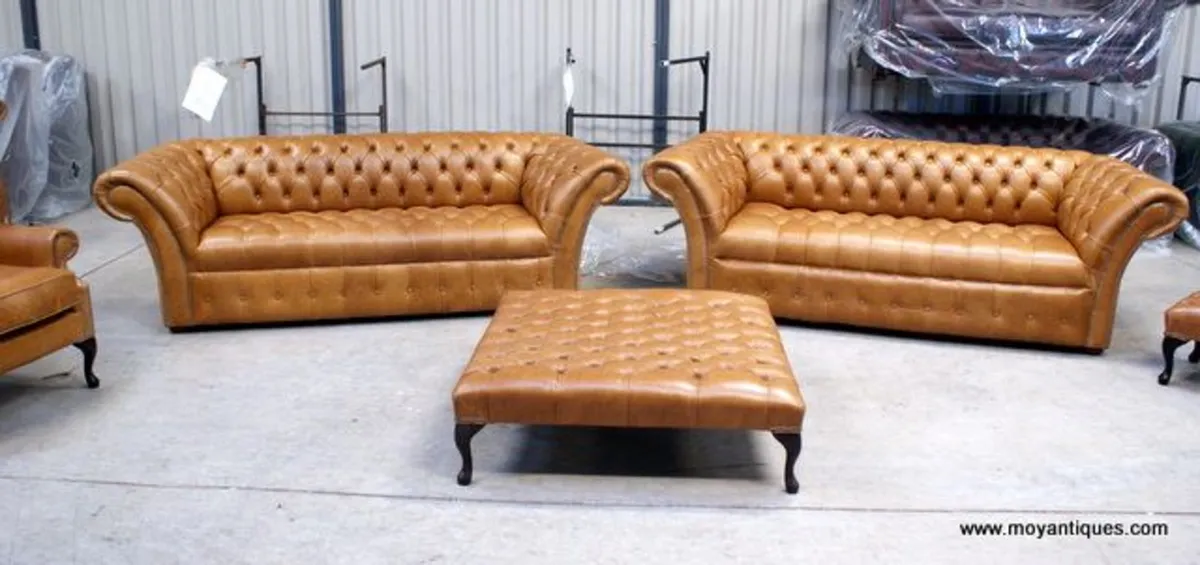 Chesterfield Sofa Chair NEW.  From Armagh - Image 1