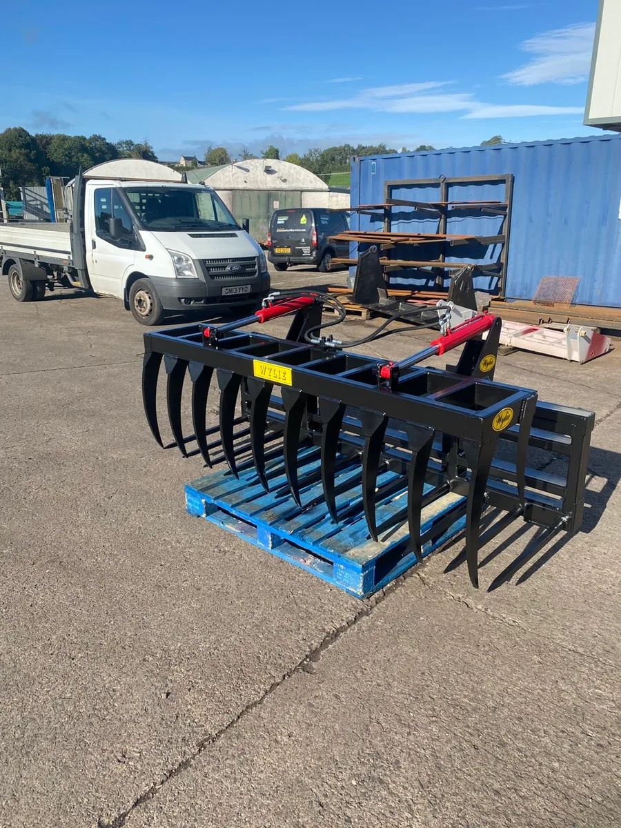 Silage grab muck grab shear Grab heavy duty wylie - Image 4