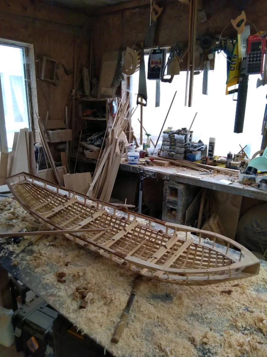 Scale Model Of The Kerry Naomhóg /Currach - Image 1