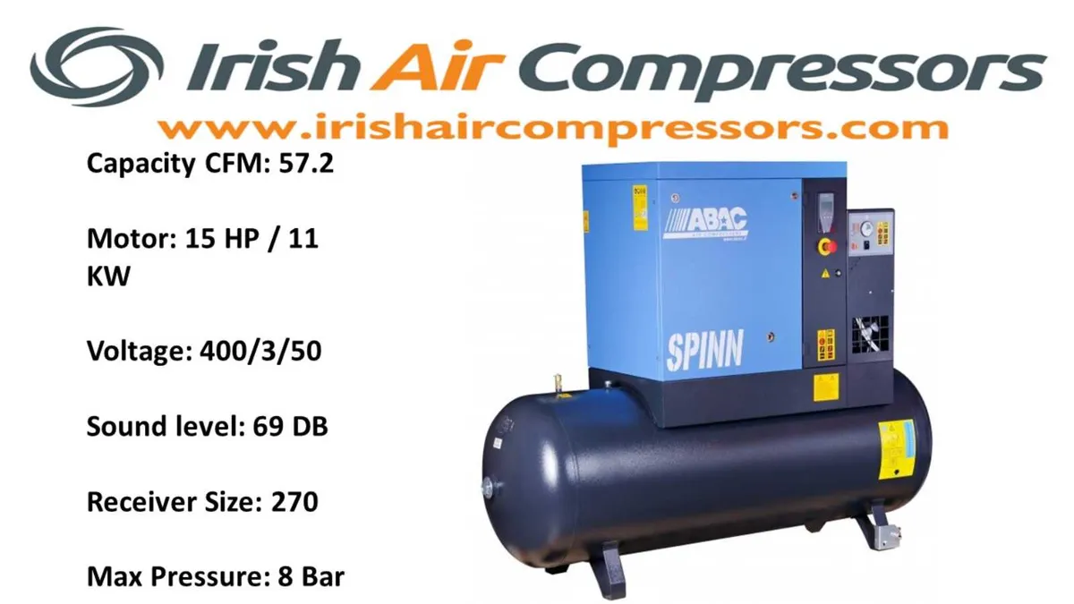 Screw Compressor.. ABAC SPINN 11E