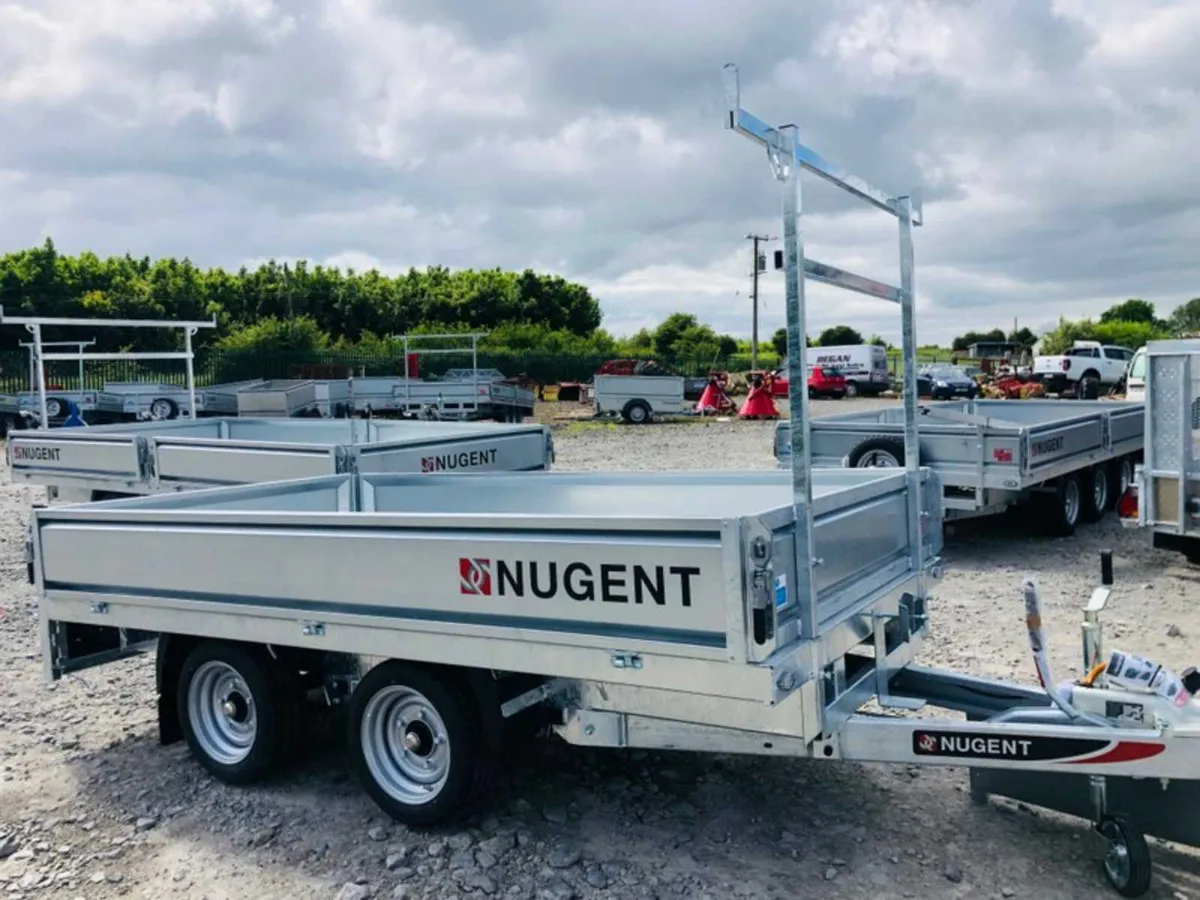 Nugent Flat Bed Trailers - Finance Options - Image 1