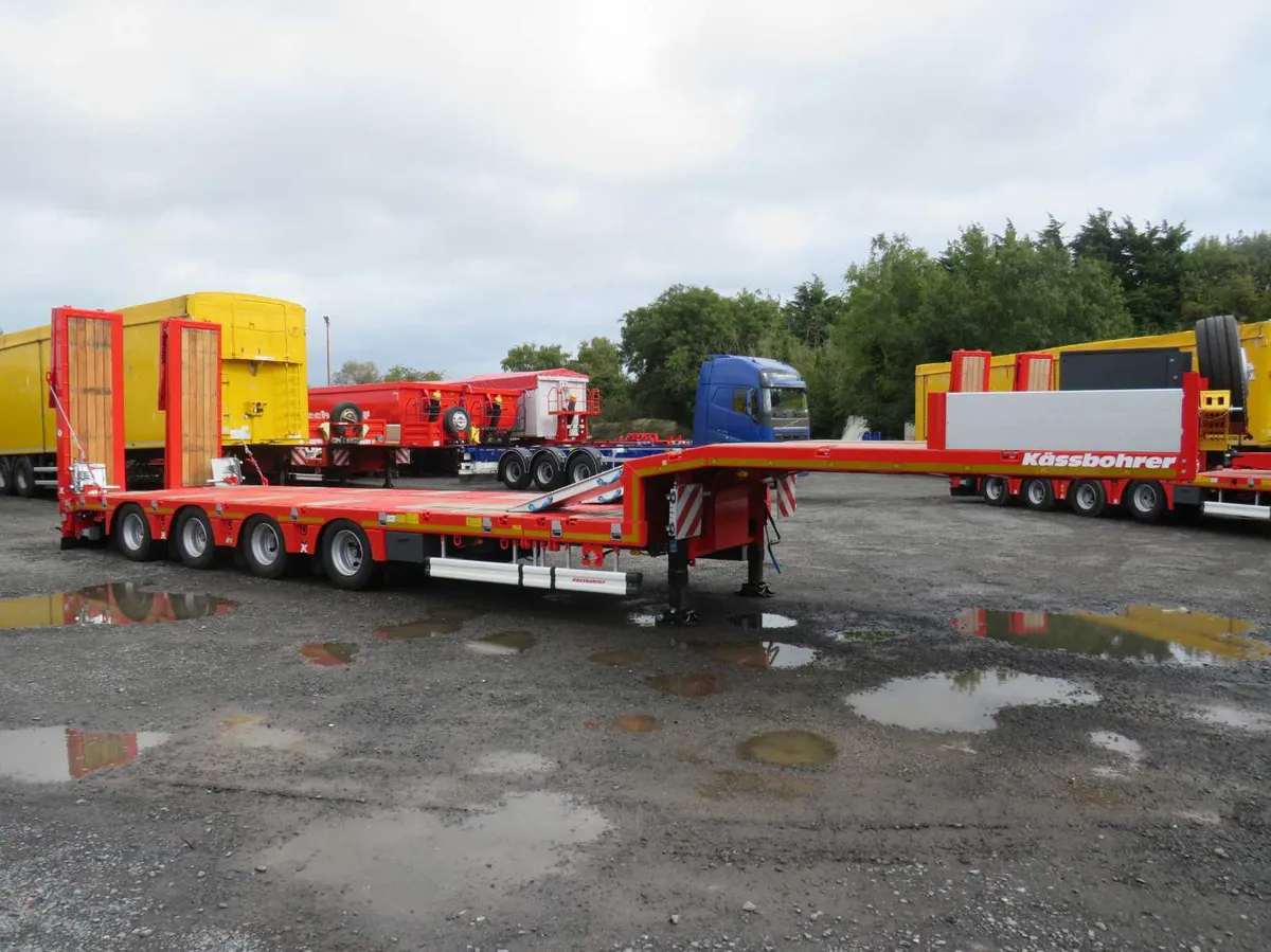 4 Axle Extendable Low Loader