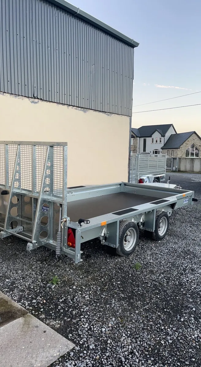 Full range Ifor Williams plant trailers in stock - Image 3