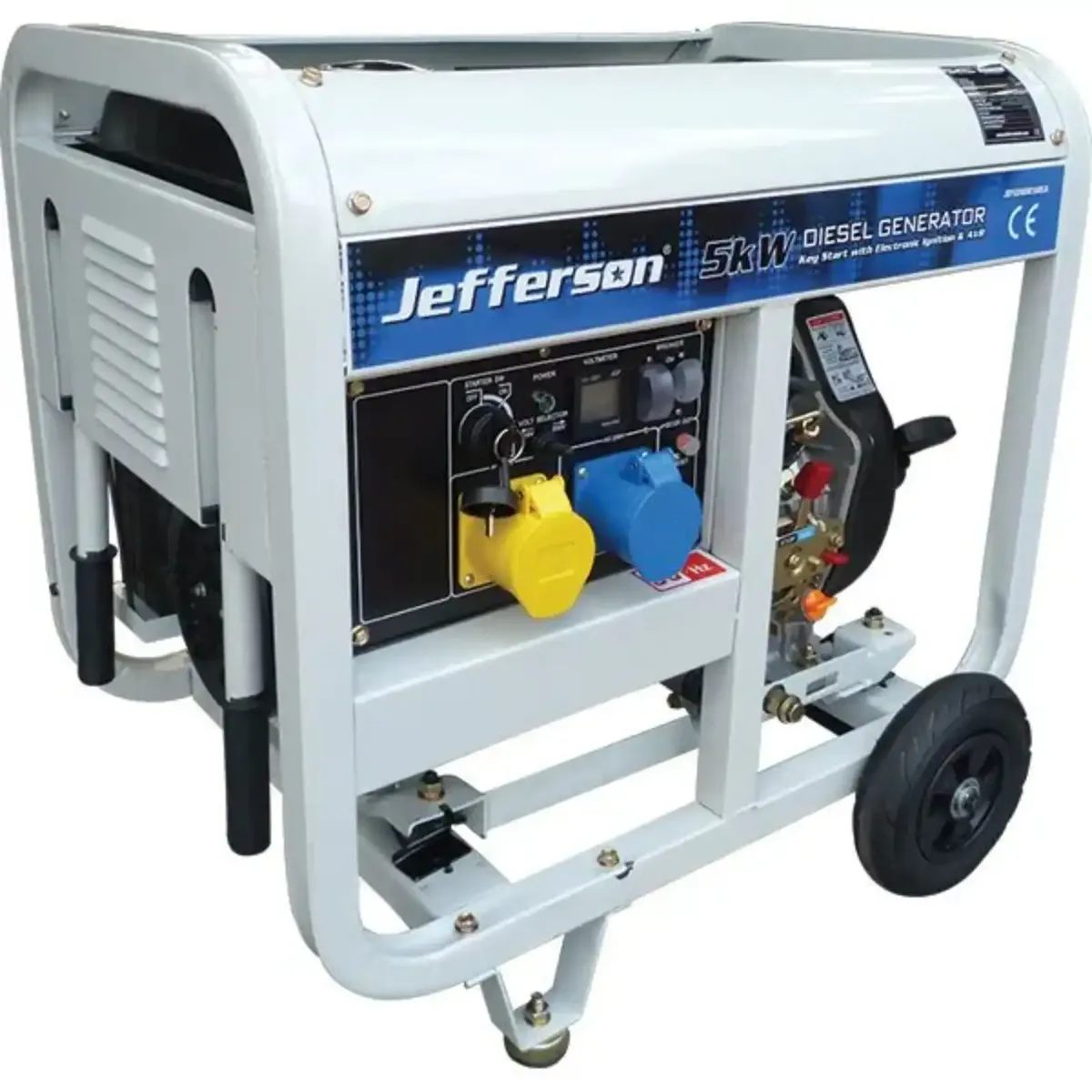 Jefferson 6.3KVA Diesel Generator