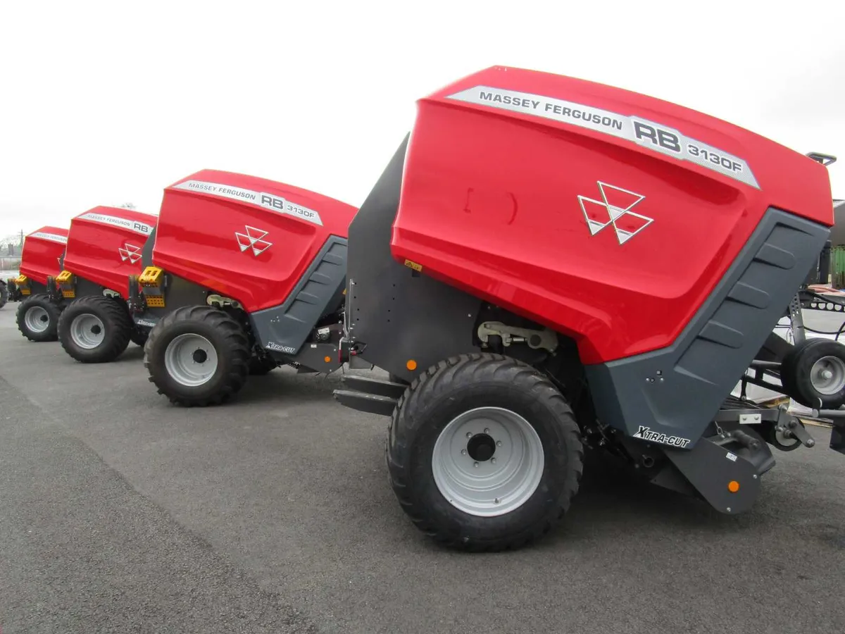 NEW Massey Ferguson RB3130F Round Baler - Image 4