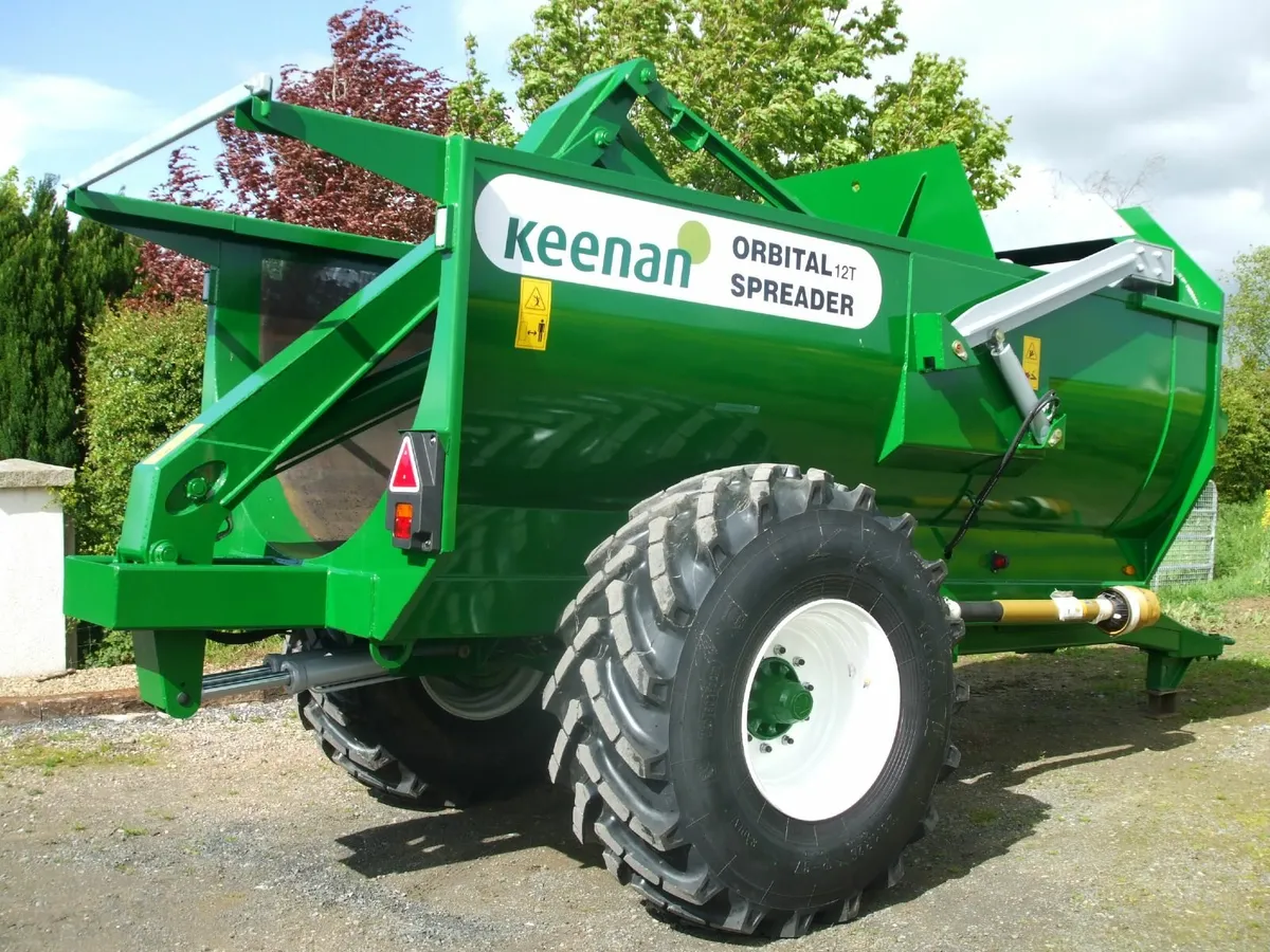 NEW KEENAN 12T ORBITALS -60% GRANTS dung spreader - Image 4