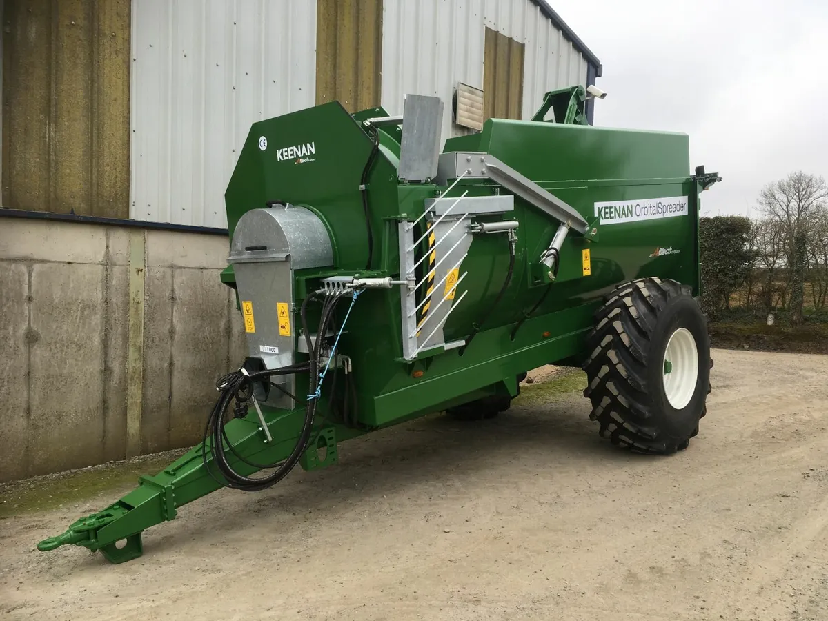 NEW KEENAN 12T ORBITALS -60% GRANTS dung spreader - Image 2