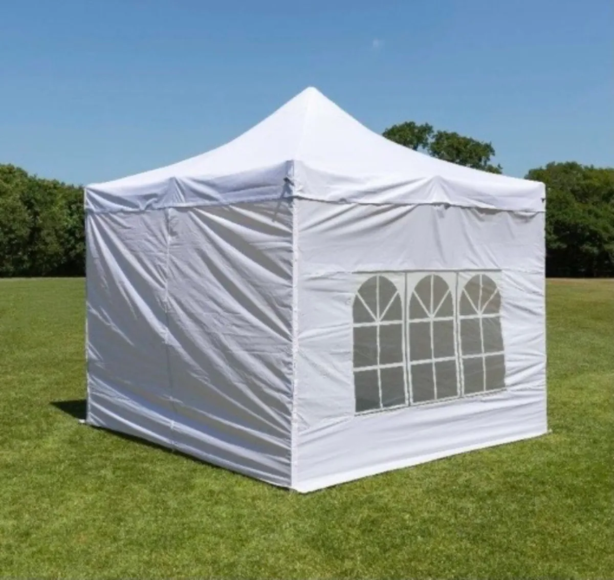 Free delivery 3x3m pop up gazebo with 4 sidewalls - Image 3