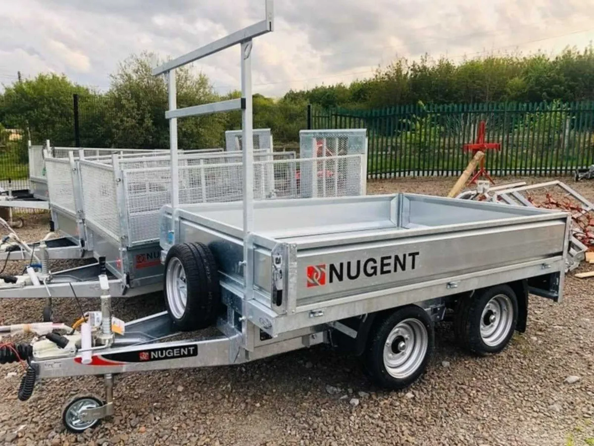 Nugent Flat Bed Trailer 8x5