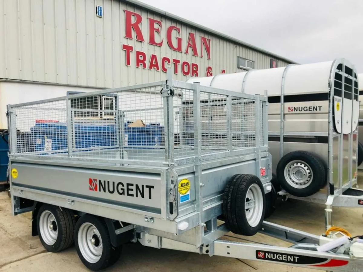 Nugent Flat Bed Trailer 10x5