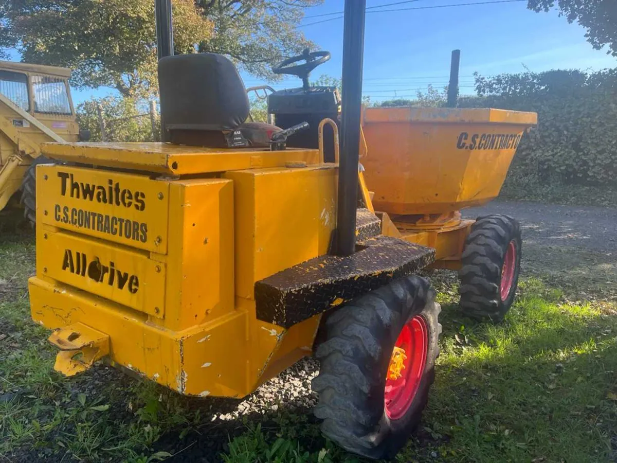 Thwaites 3t swivel dumper - Image 2