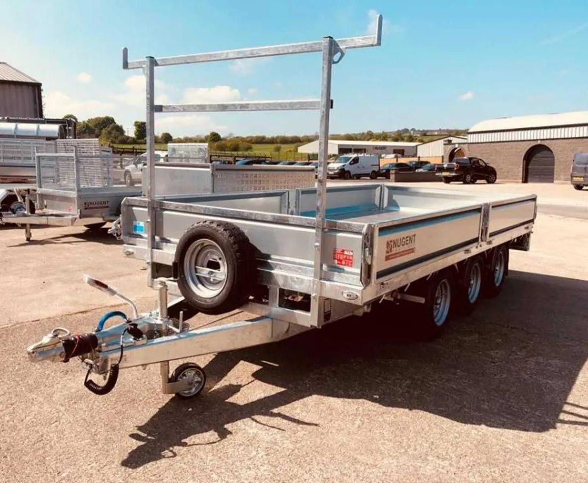 Nugent Flat Bed Trailer 14x6 - Image 2