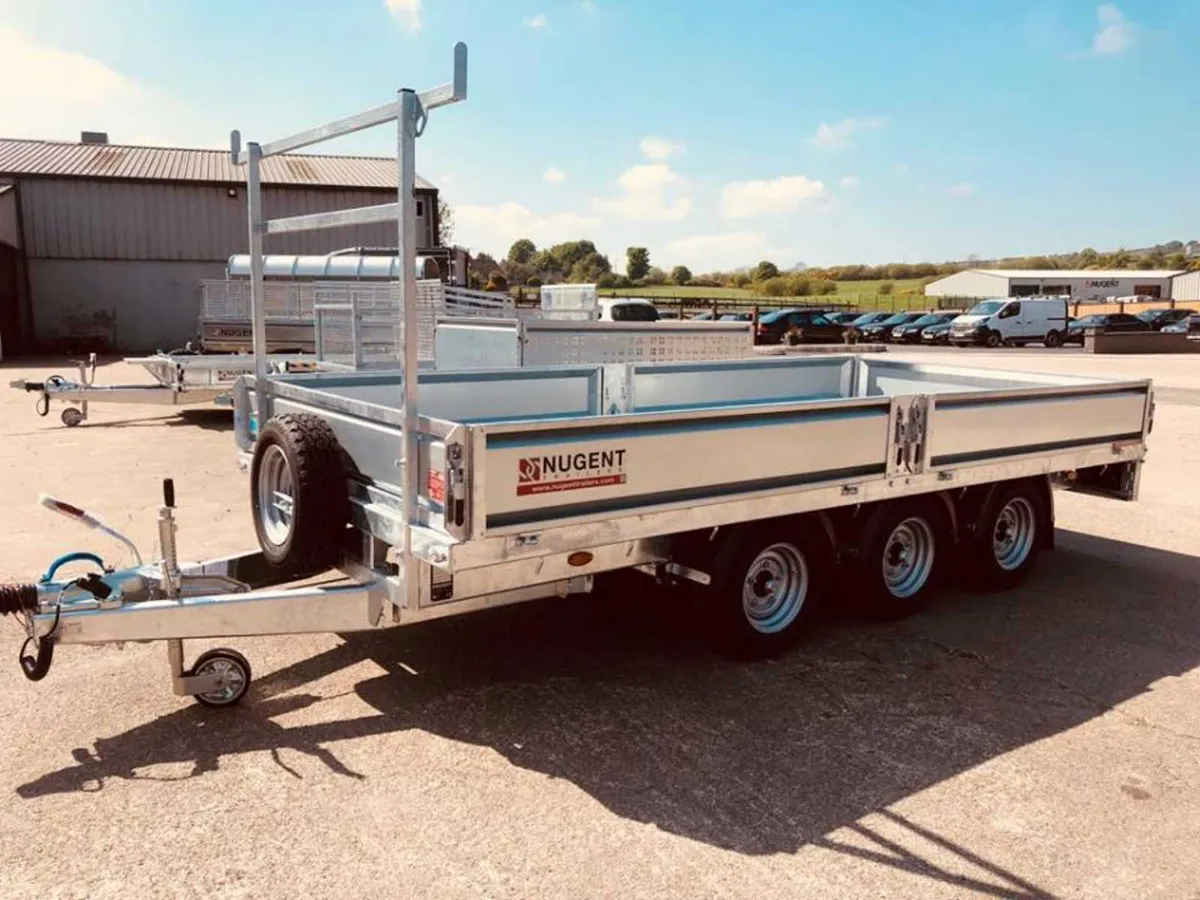 Nugent Flat Bed Trailer 14x6 - Image 3