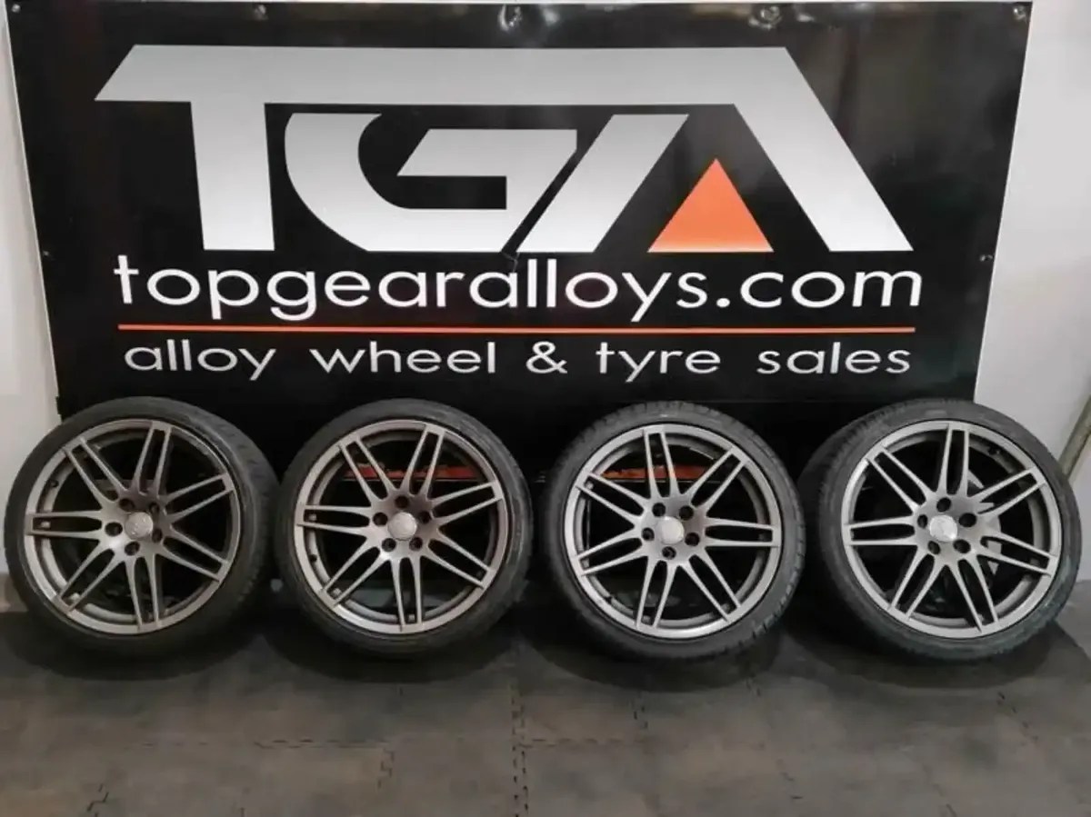19" Genuine OEM AUDI TT LE MANS Alloy Wheels & Tyr