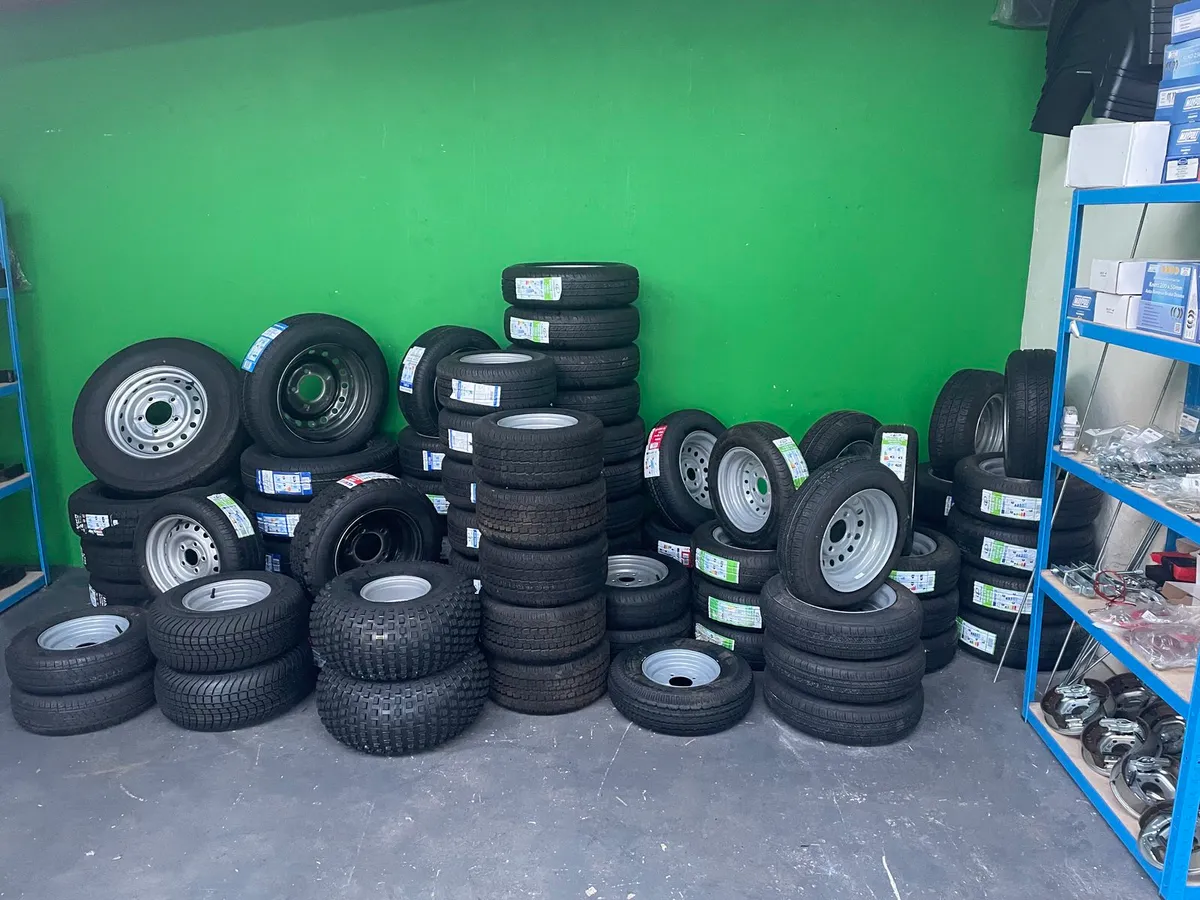 Trailer Rims and tyres IN STOCK