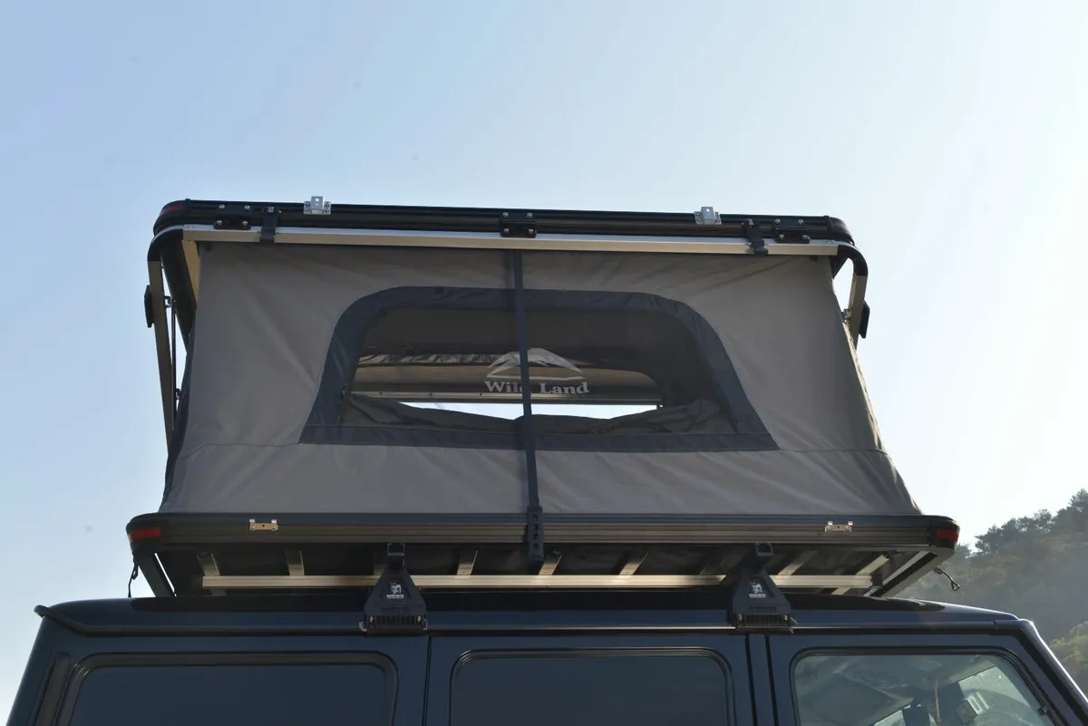 Roof tent Rock Cruiser Pro WildLand Aluminium case - Image 4