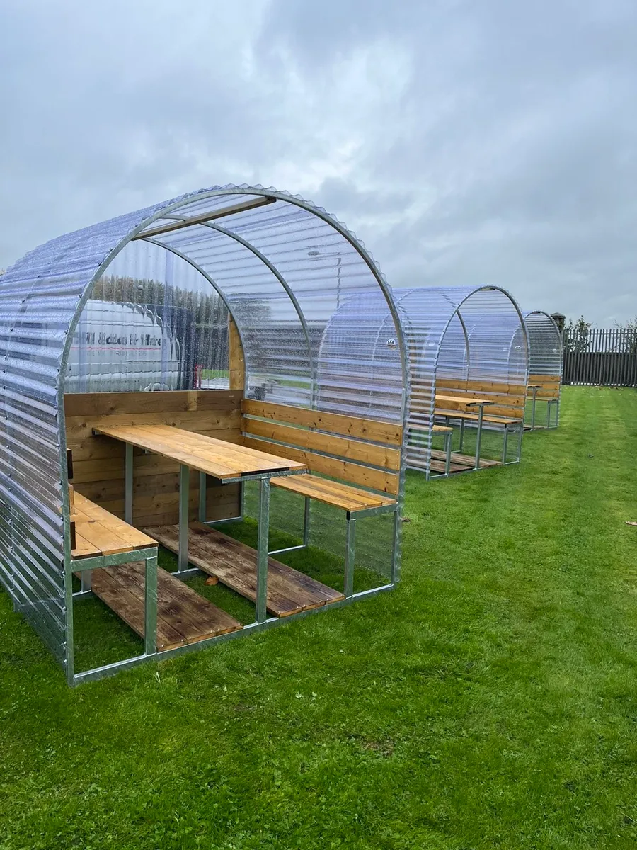 Outdoor seating pods - Image 1