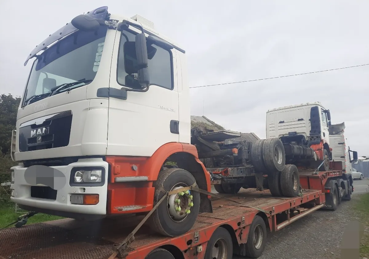 NEW STOCK....2 X MAN TGM 15 TON'S FOR DISMANTLING - Image 1