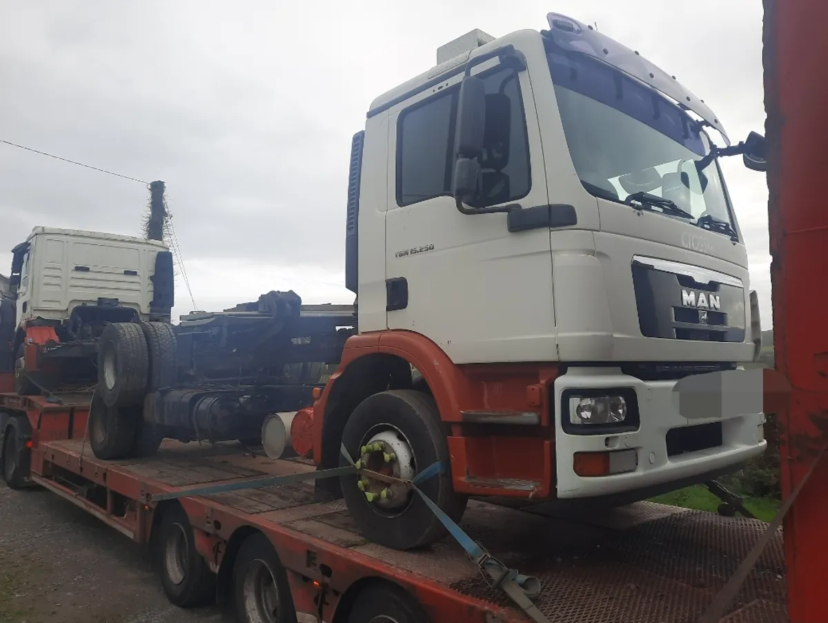 NEW STOCK....2 X MAN TGM 15 TON'S FOR DISMANTLING - Image 2
