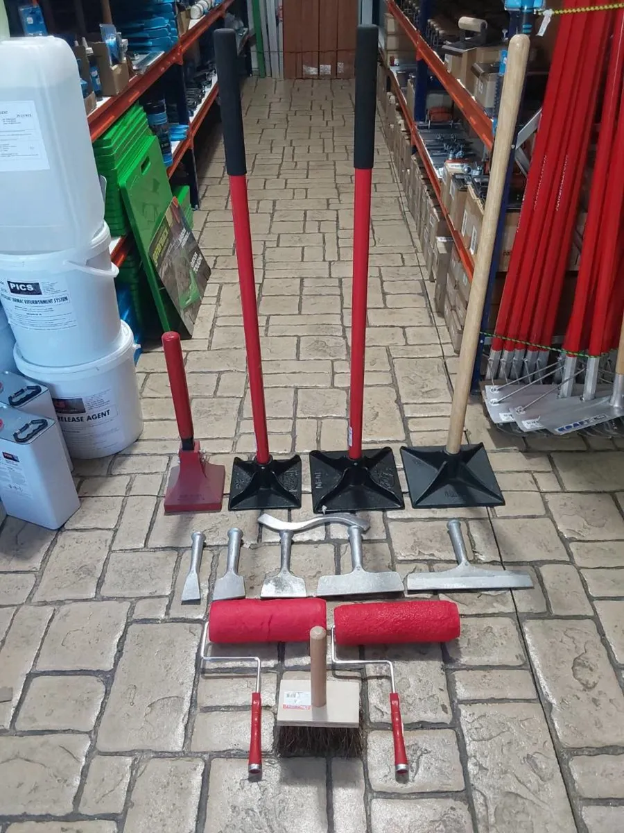 Concrete Tools - Pattern Imprinted Concrete Tools