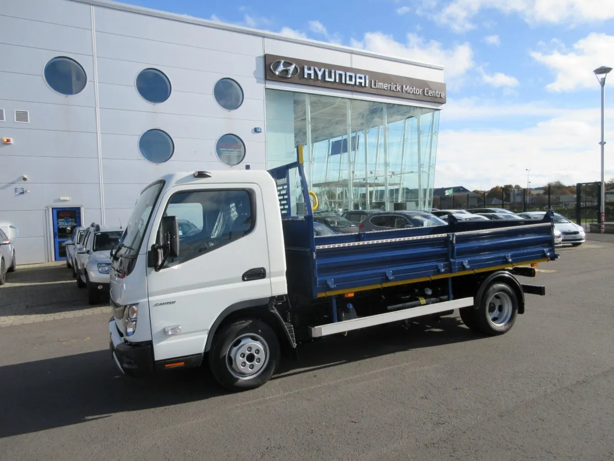 Mitsubishi Canter Fuso 3c13 Tipper 3.5t IN Stock - Image 1
