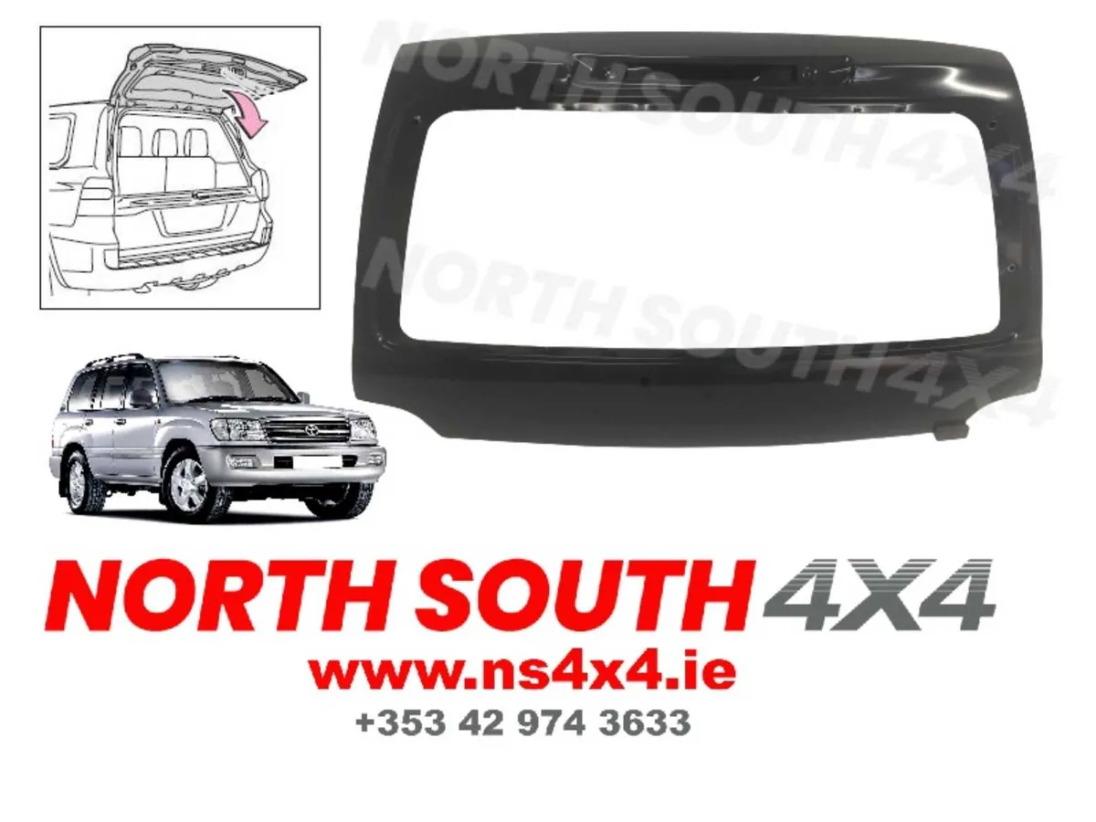 Tailgate for Toyota Landcruiser Amazon *All Spares - Image 1