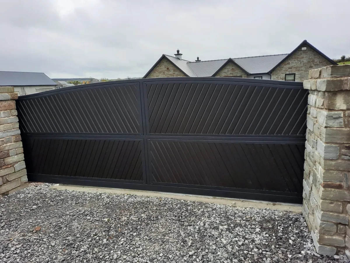 Steel Framed Pvc Sliding Gate - Image 2