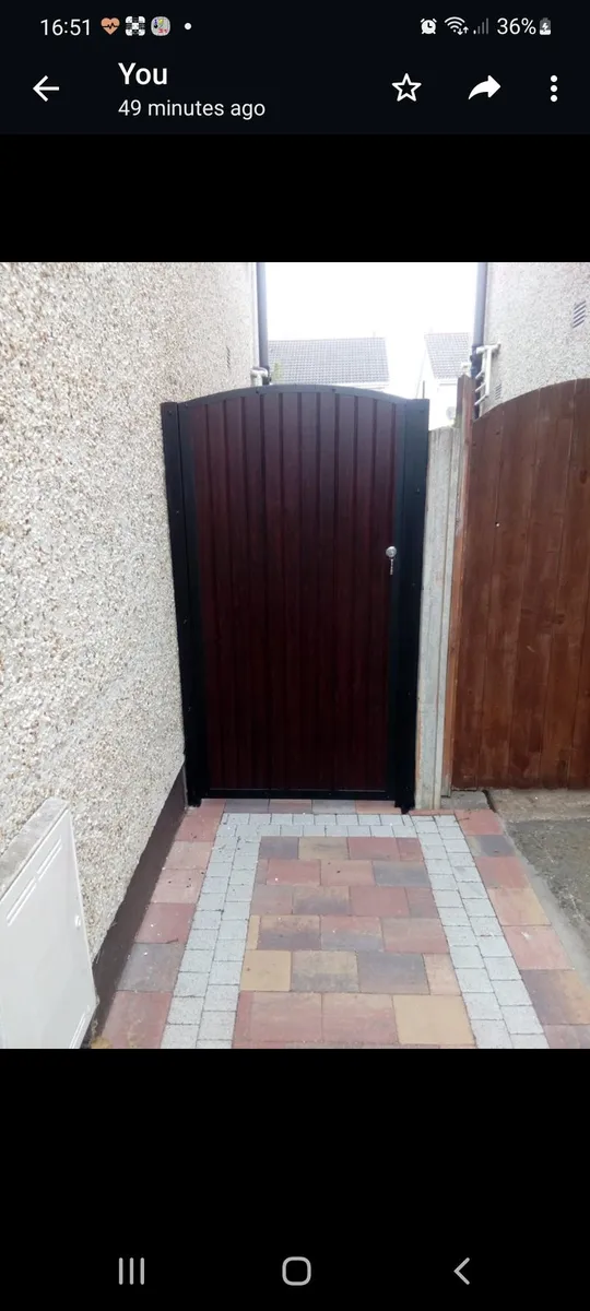 Steel Framed Pvc Pedestrian Gates - Image 2