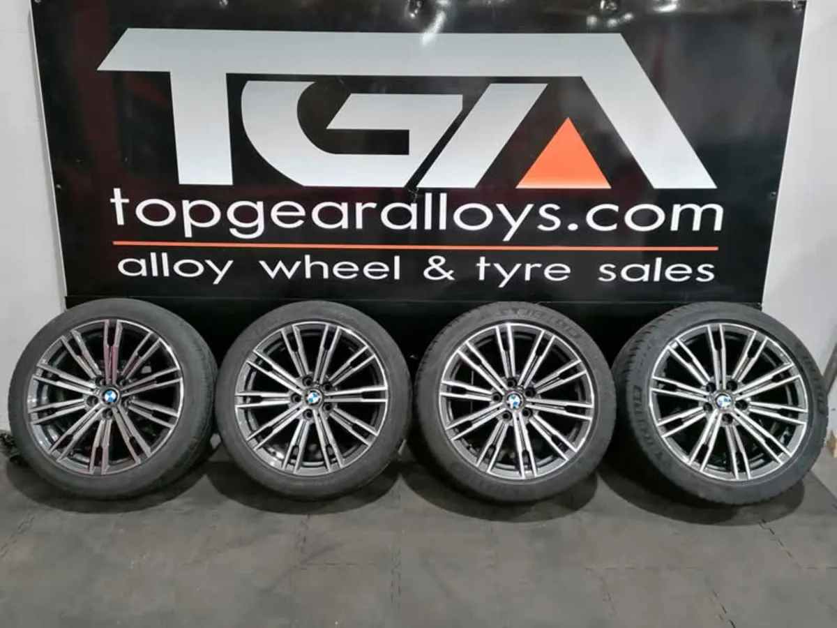 18" GENUINE OEM BMW 790M 3 SERIES WHEELS & TYRES 5 - Image 1