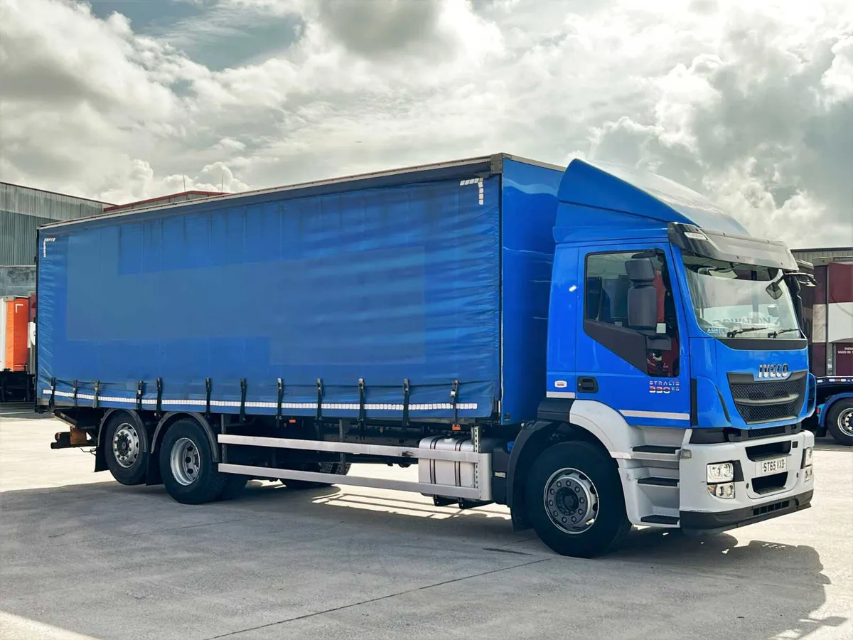 Iveco STRALIS 330 CURTAINSIDE EURO 6