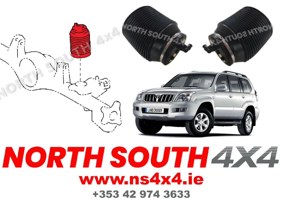 Suspension Airbags for Toyota Landcruiser - Image 1