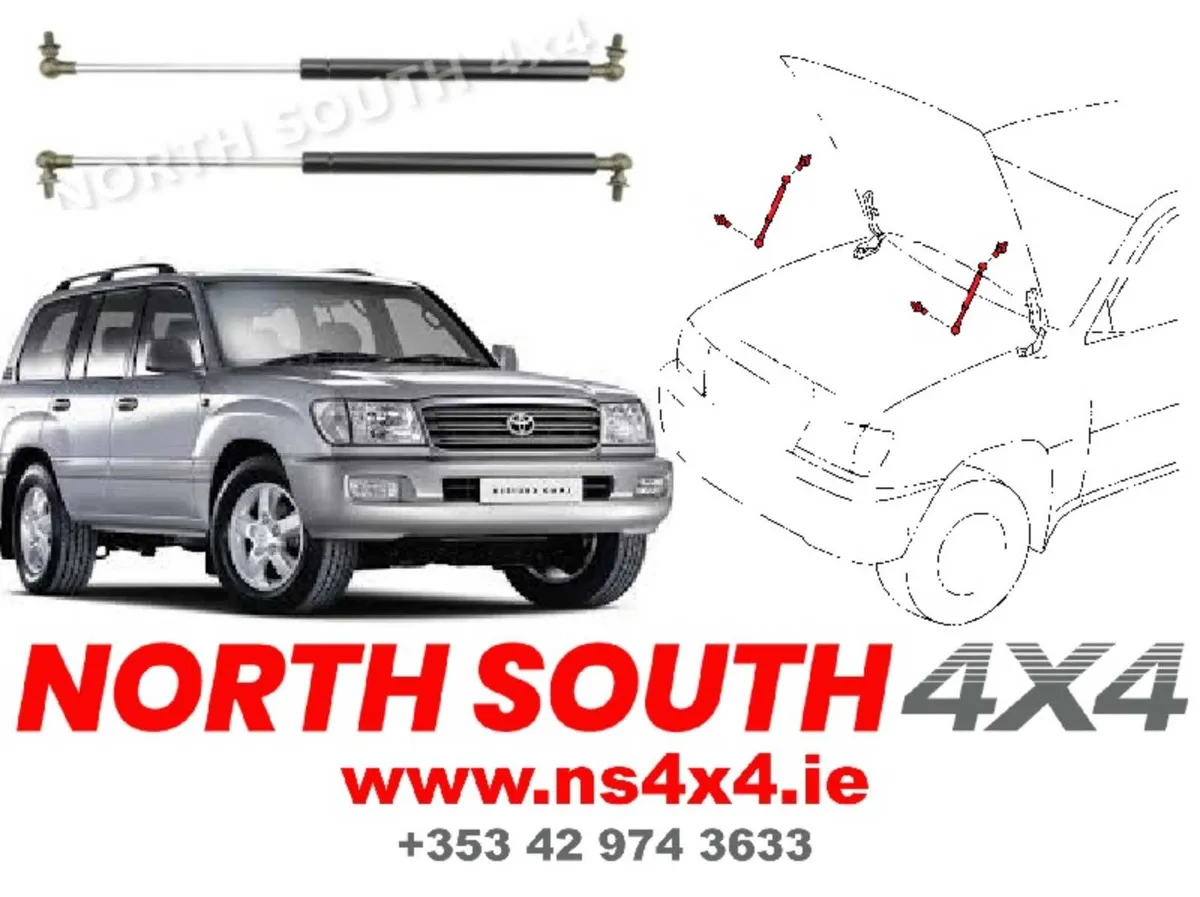 Bonnet Struts for Toyota Amazon **All Spares** - Image 1